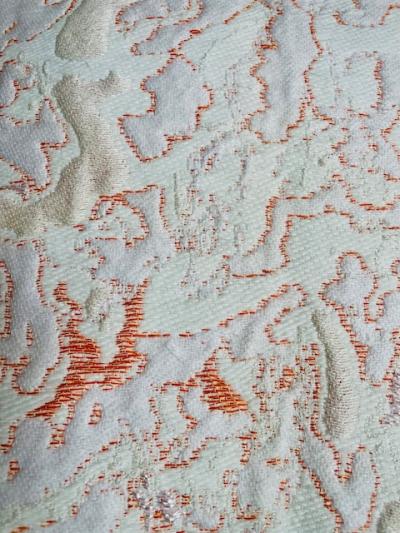 SOMETHING roos fringe cushion coral 2