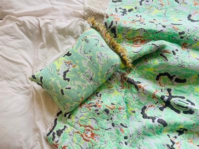 SOMETHING roos fringe green 4