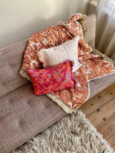 SOMETHING roos fringe pink 6